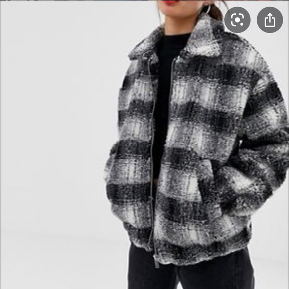 SOLD-Vintage Eddie Bauer Teddy oversized Shacket - Picture 8 of 9